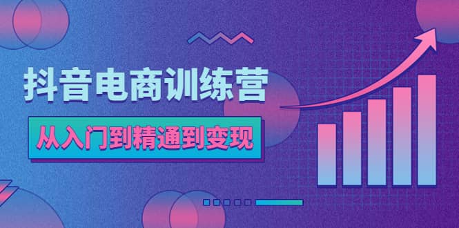 抖音电商训练营：从入门到精通，从账号定位到流量变现，抖店运营实操-鬼谷创业网