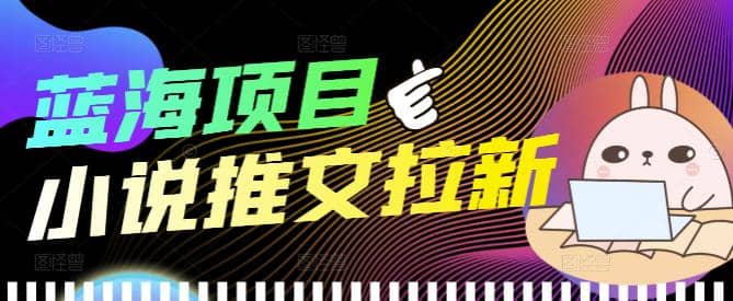 外面收费6880的小说推文拉新项目，个人工作室可批量做【详细教程】-鬼谷创业网