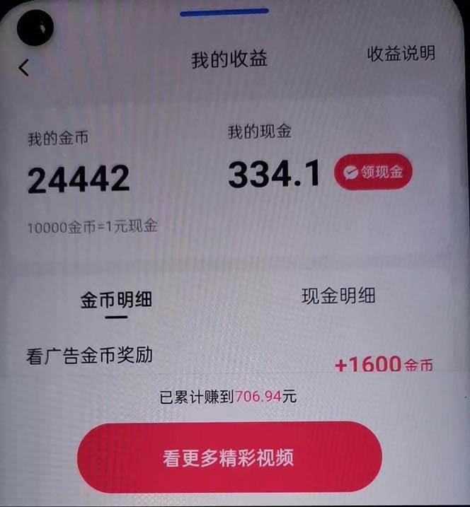 （12142期）蓝海项目，看广告单机300+，每天一个小时，月入3W~5W-鬼谷创业网