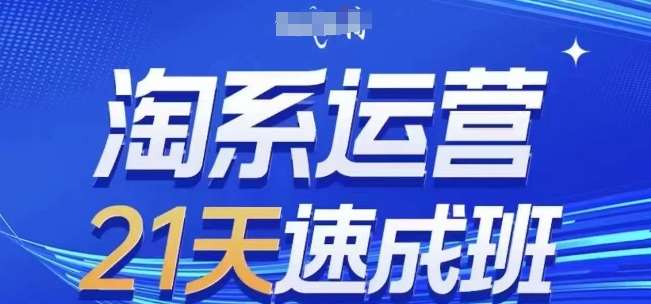 淘系运营21天速成班(更新24年8月)，0基础轻松搞定淘系运营，不做假把式-鬼谷创业网