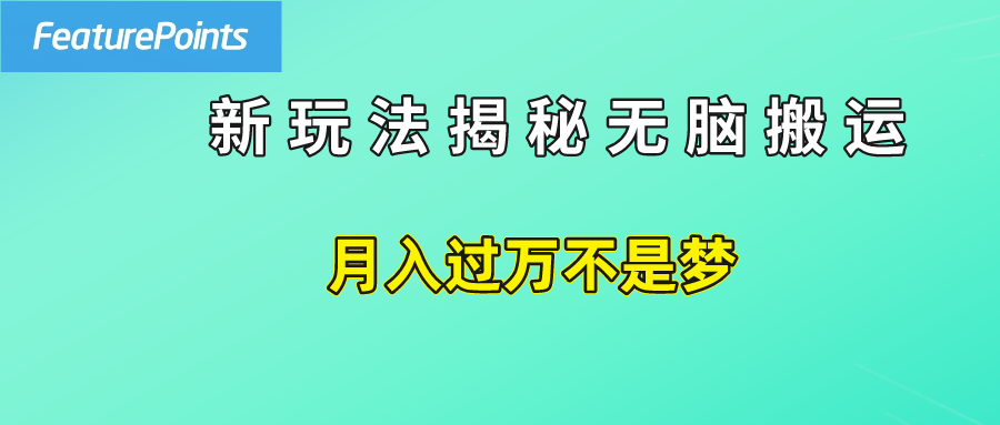 简单操作，每天50美元收入，搬运就是赚钱的秘诀！-鬼谷创业网