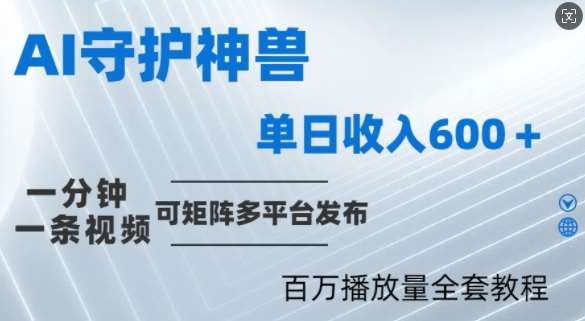 制作各省守护神，100多W播放量的视频只需要1分钟就能完成【揭秘】-鬼谷创业网